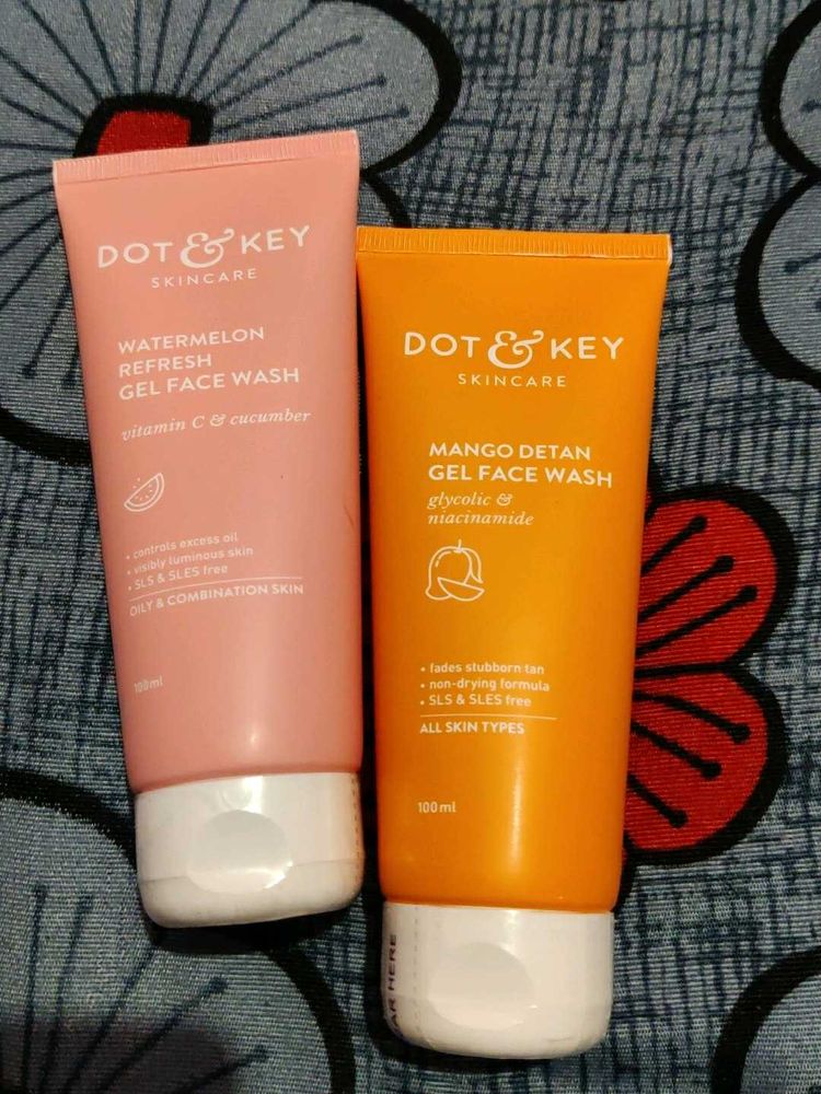 Dot And Key Facewashes