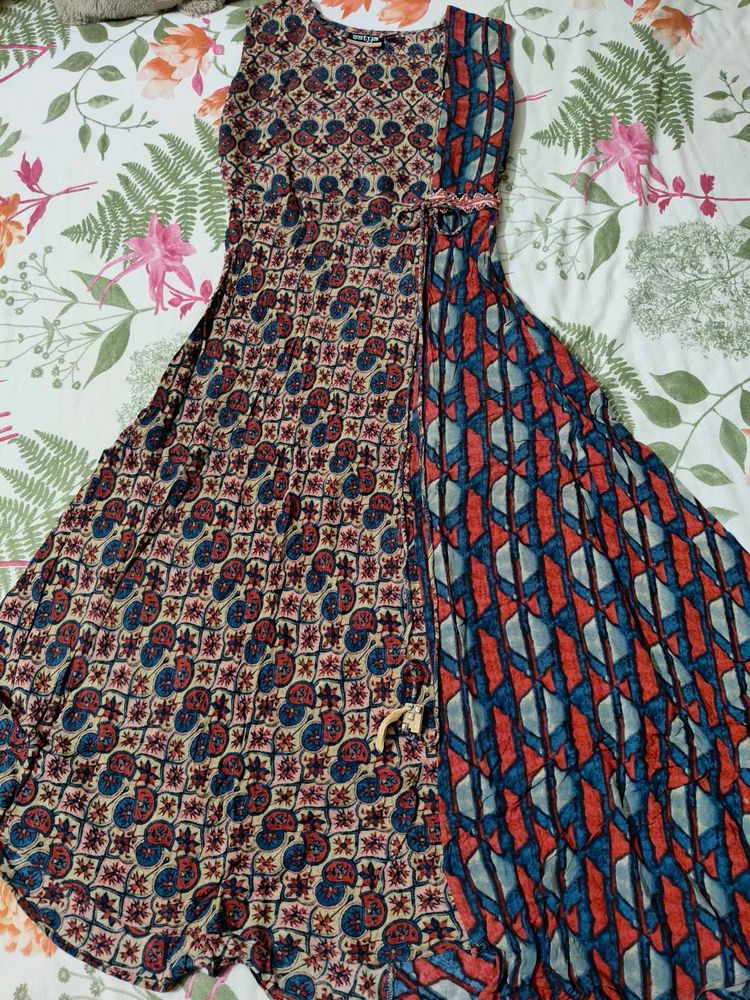 Multi Color Long Kurti