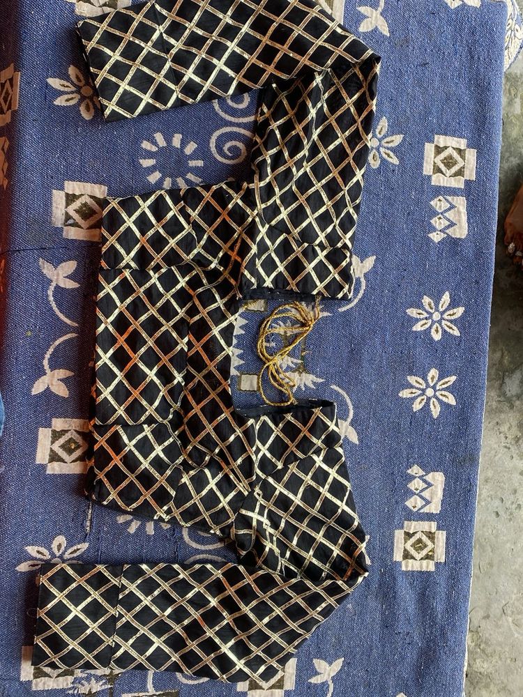 Black &amp; Gold Blouse