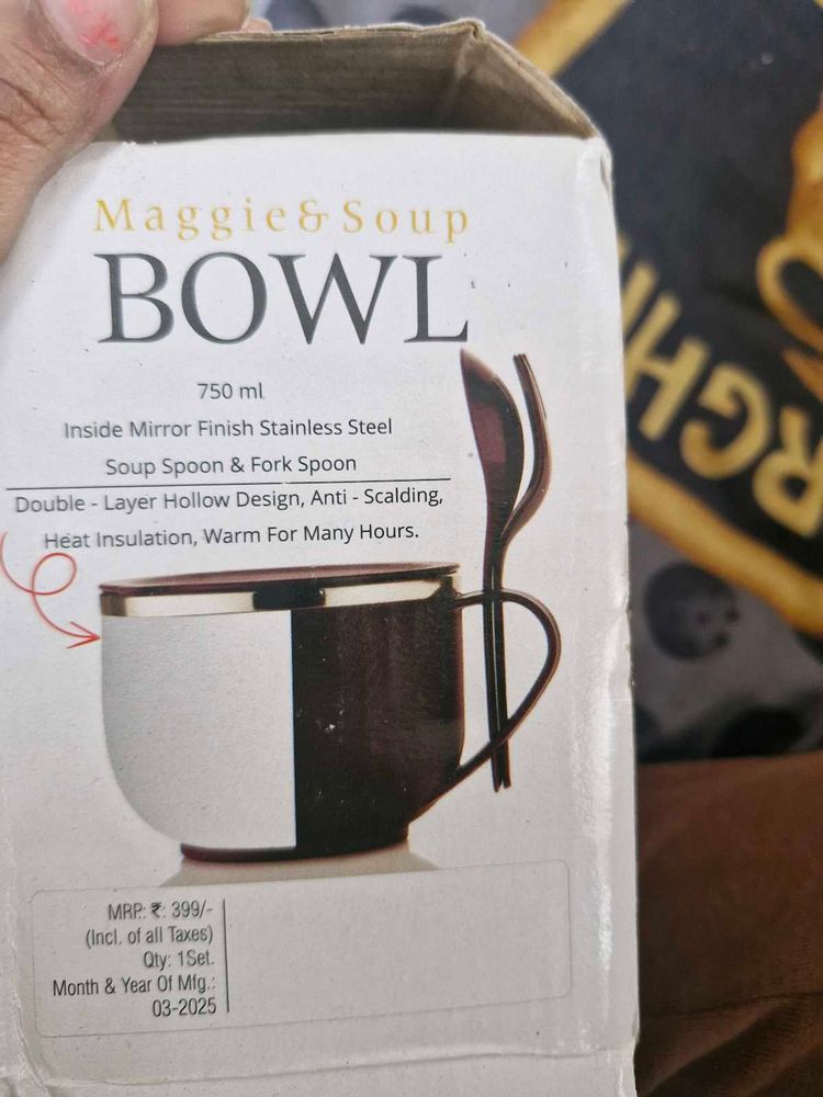 Maggie &amp; Soup Bowl
