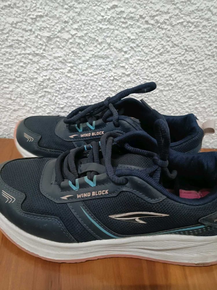 Navy Running Shoes