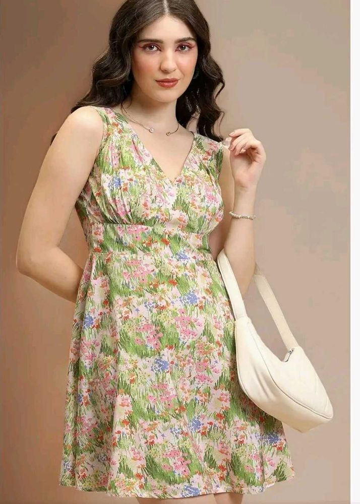 Floral Print Dress