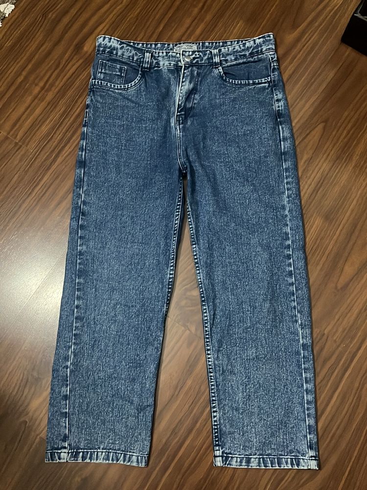 Straight Denim Jeans (34 Size)