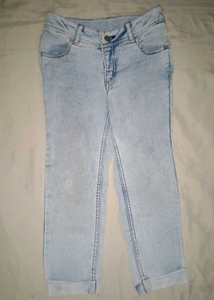 Light Wash Denim Jeans