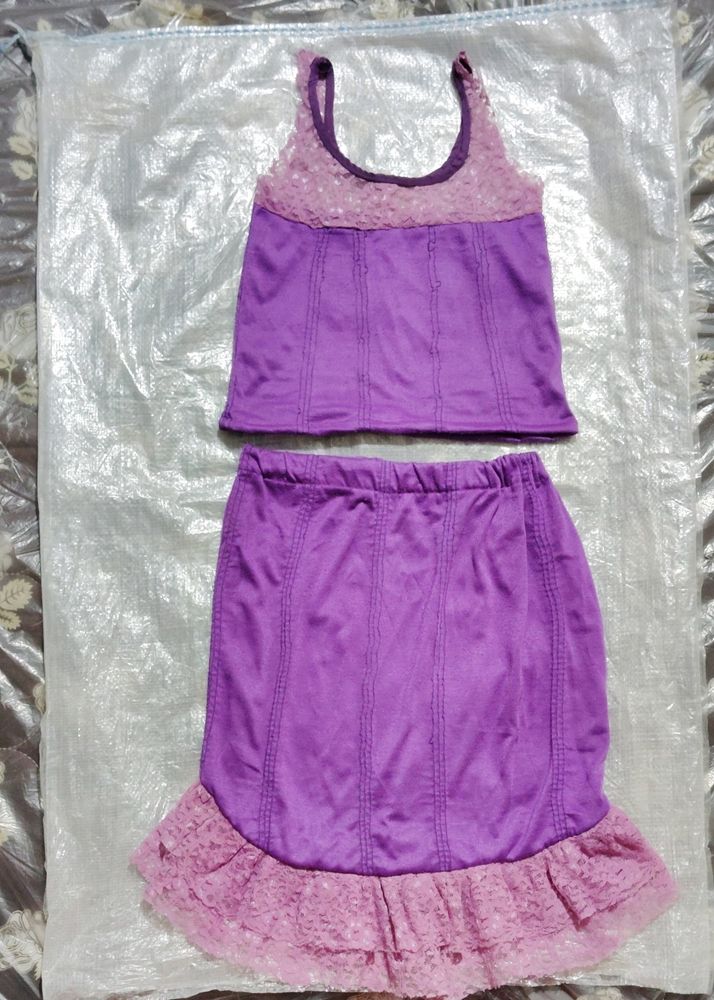 Pair Of 1 Babygirl Dress