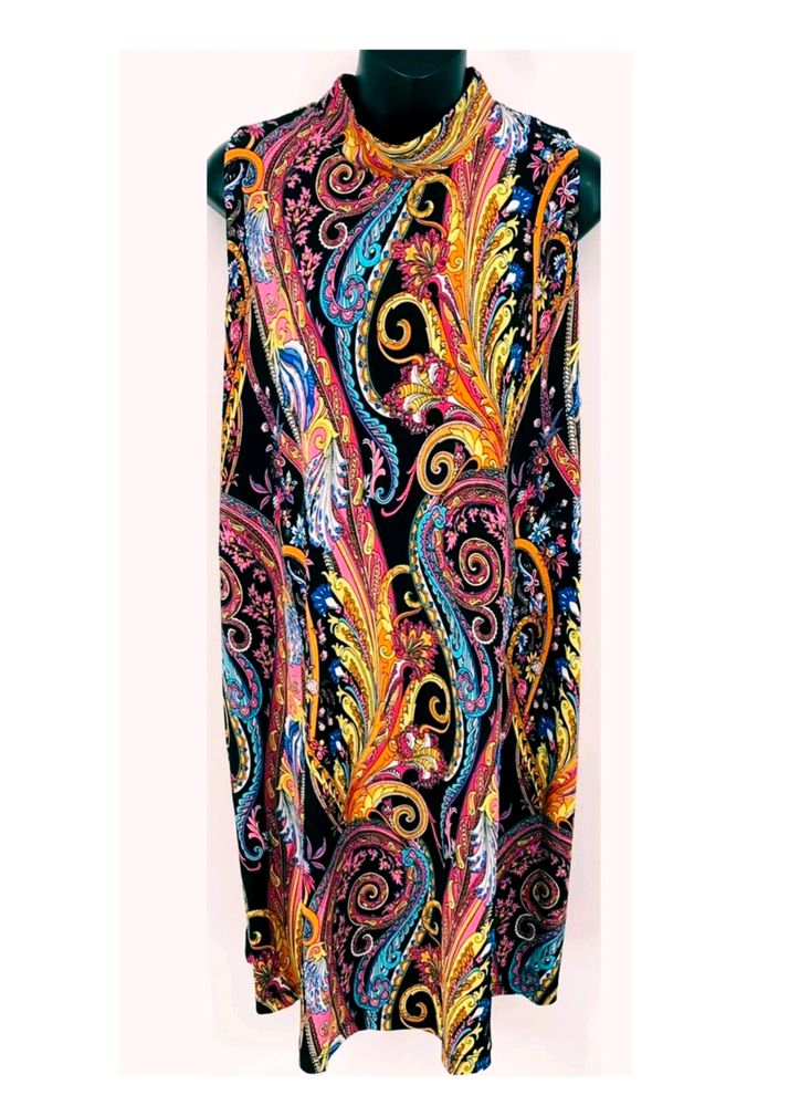 High Neck Dress