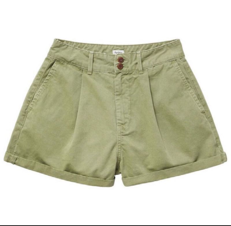 Original Pepe Jeans Shorts Beige And Green