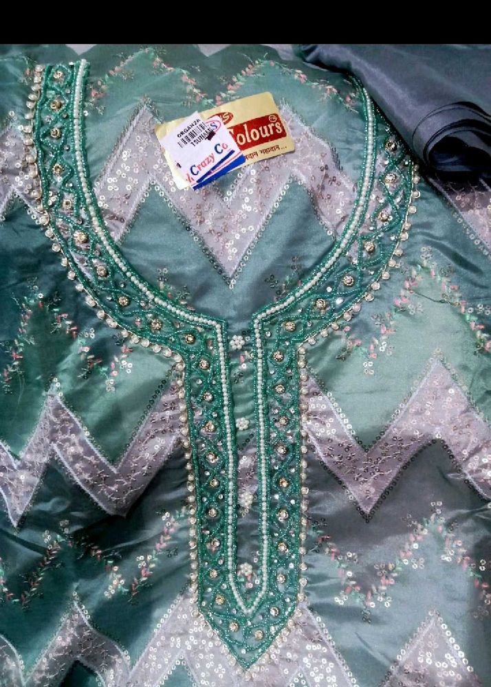 Organza Pakistani Suit
