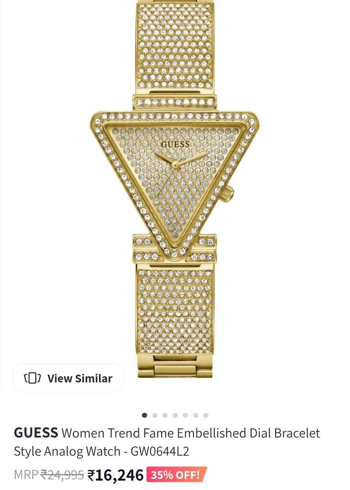 Guess Embellished Watch