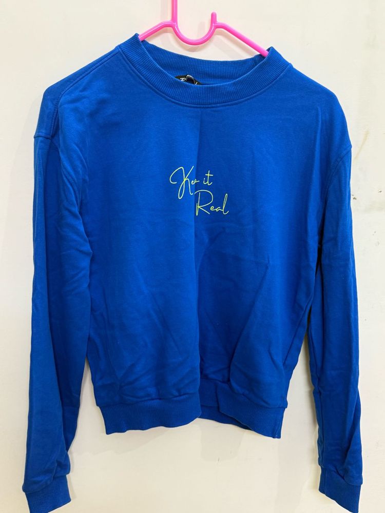 Blue &#39;Know it Real&#39; Top