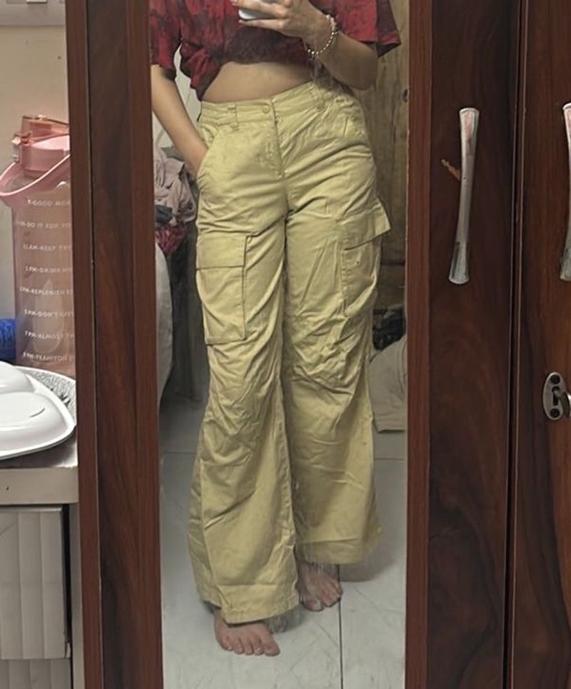 H&amp;M Khakhi Cool Cargo