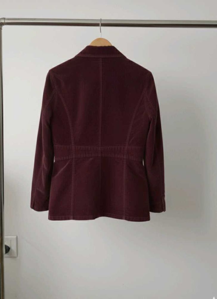 Burgundy Corduroy Jacket