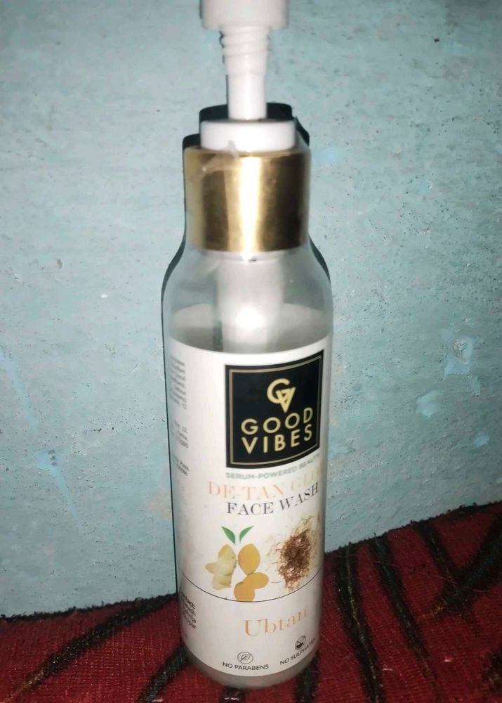 Good Vibes De-tan Glow Face Wash