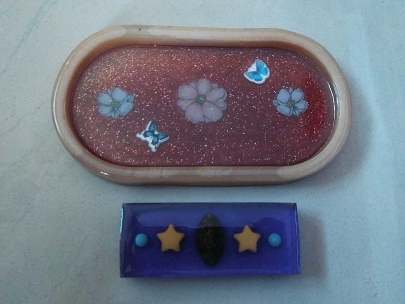 Resin Tray &amp; Paperweight