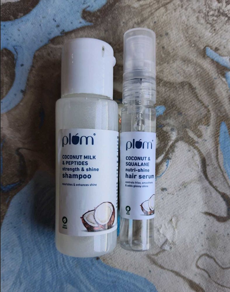 Mini Decants Of Plum Goodness Hair Care Combo