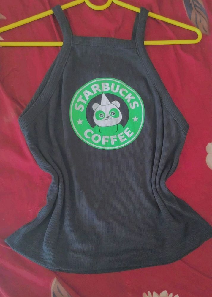 Starbucks Panda Tank Top