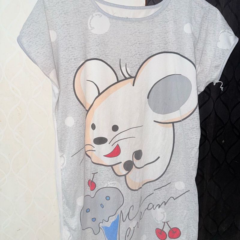 Cute Mouse Graphic Tee