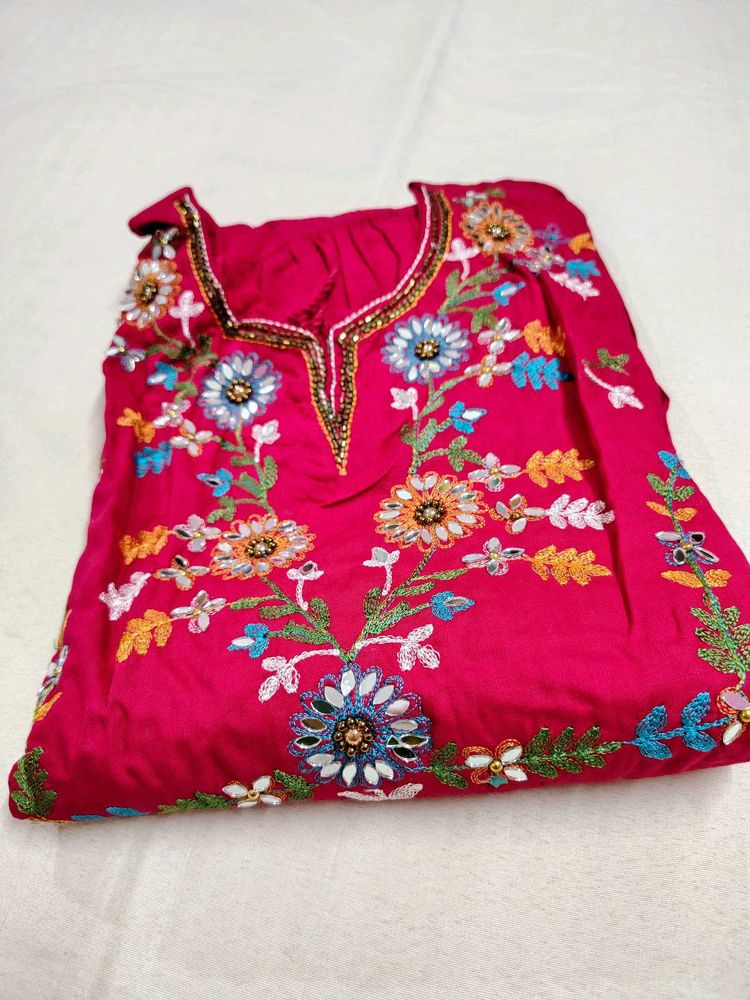 Embroidered Kurta