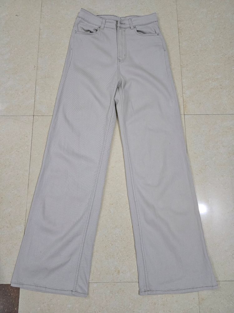 Wide Leg Denim Pant