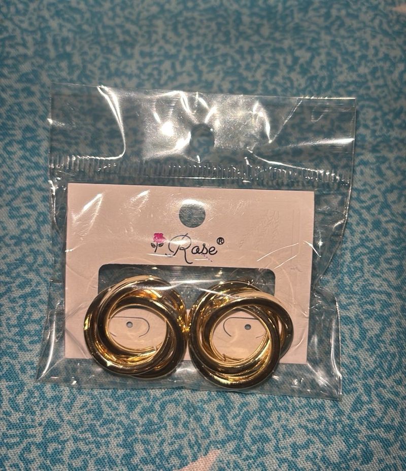 Golden Knot Earrings