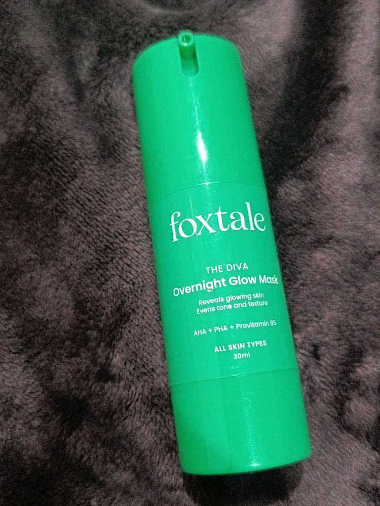 Foxtale Overnight Glow Mask