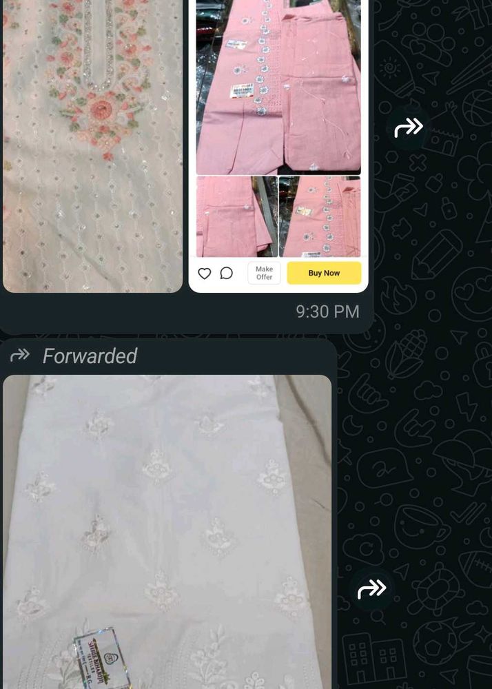 Embroidered Dress Material