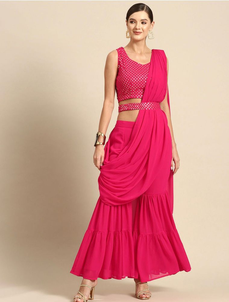 Libas 3 piece Dress ( Indo western Saree)