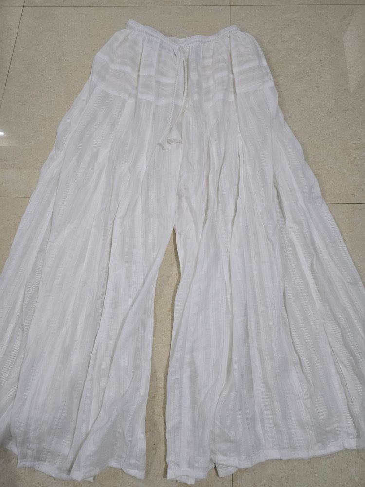 Off White Coloured Palazzo