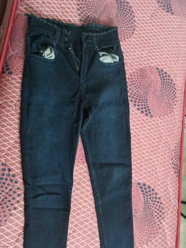 Dark Wash Denim Jeans