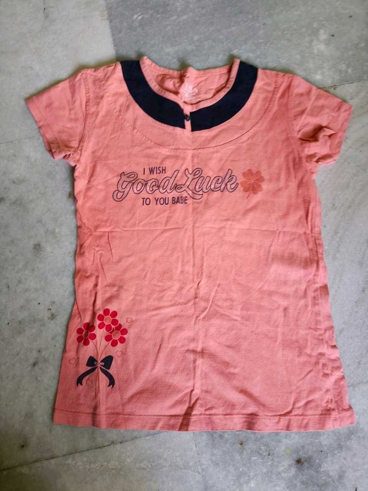 Combo T Shirts For Girls 9 - 11 Yrs