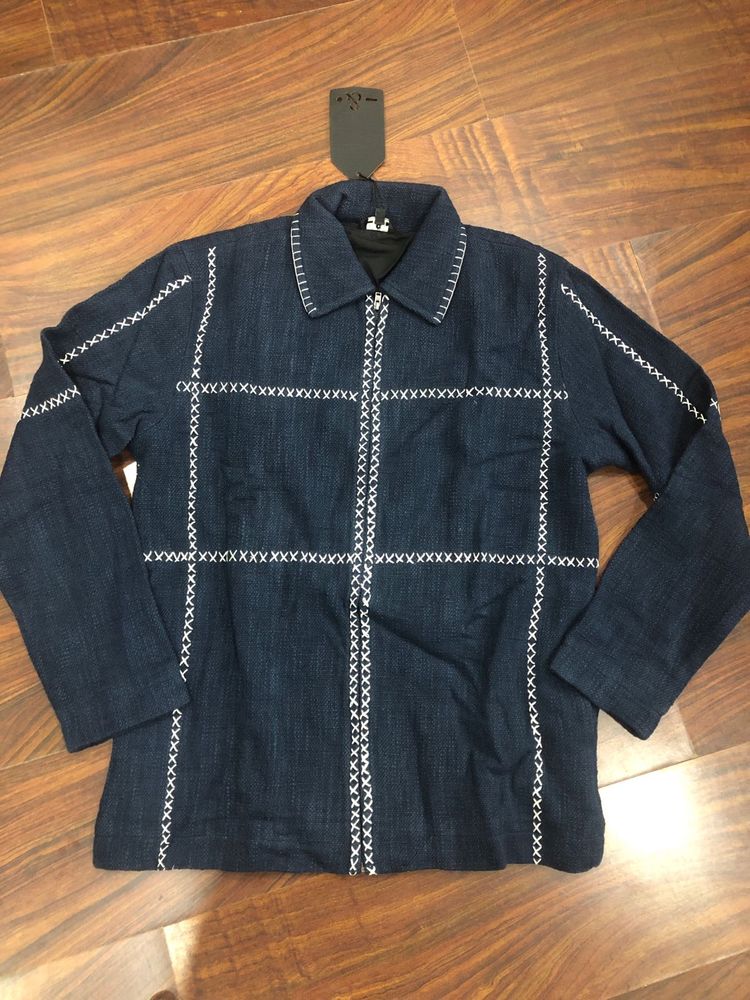 Dash &amp; Dot Stylish Denim Jacket Full Zip