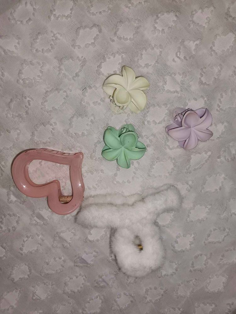 Cute Hair Clip Set