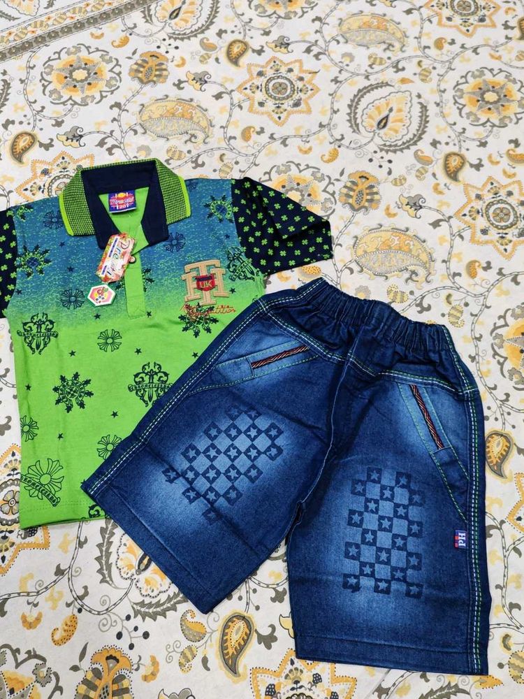 Boys T-shirt and Short Set