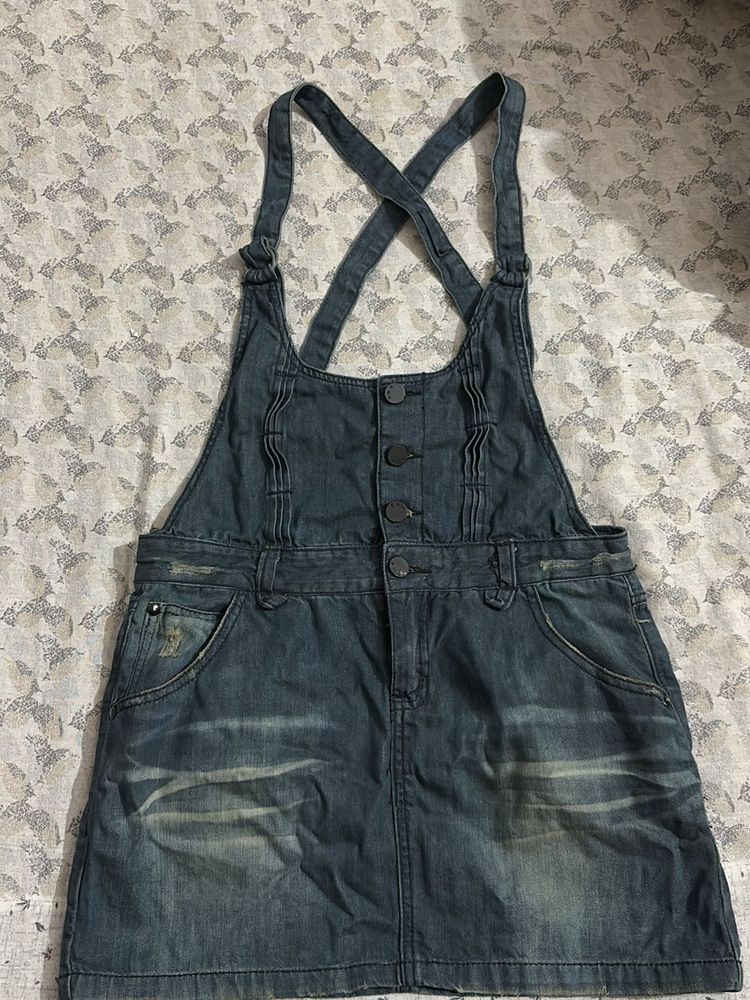 Denim Dress 👗 Jumpsuit Style