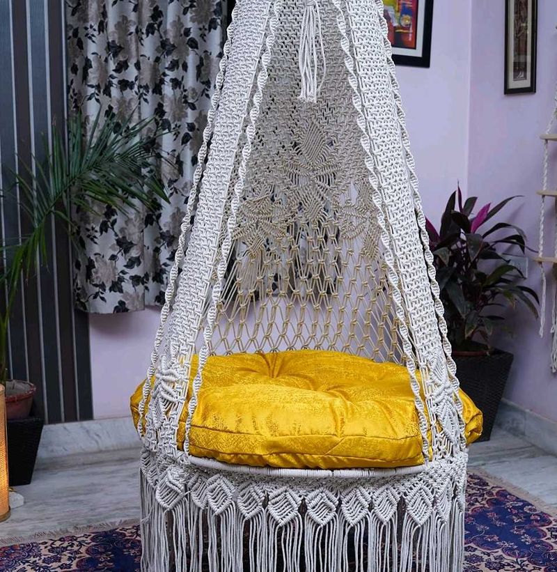 Swing Chair Hammock Round Cushion Seat