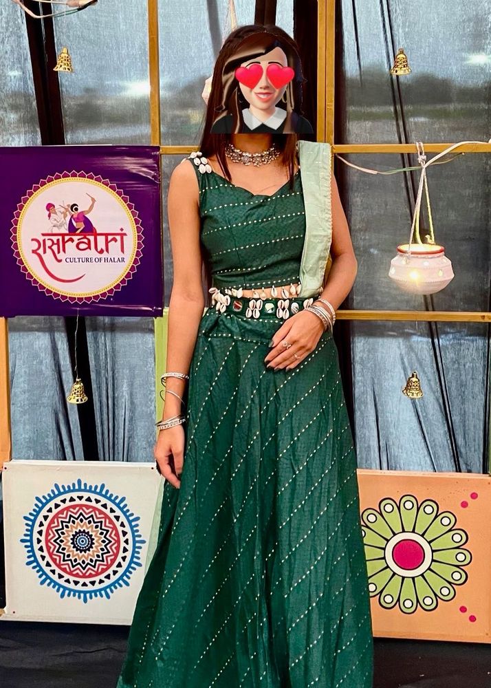 Green Lehenga For Women