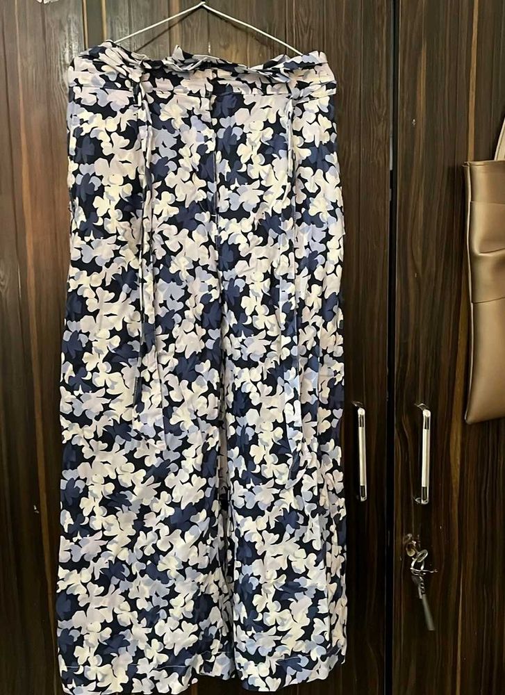 Floral Printed Trousers