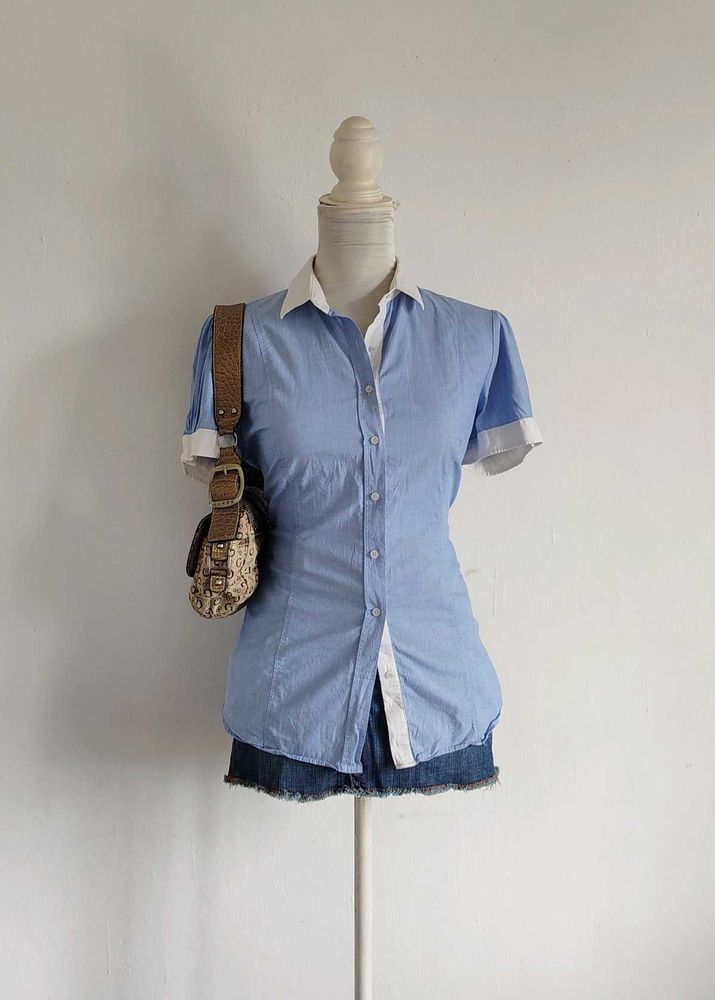 Zara Basic Office Siren Button Down