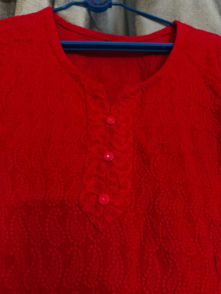Chikankari And Cotton Kurta Combo