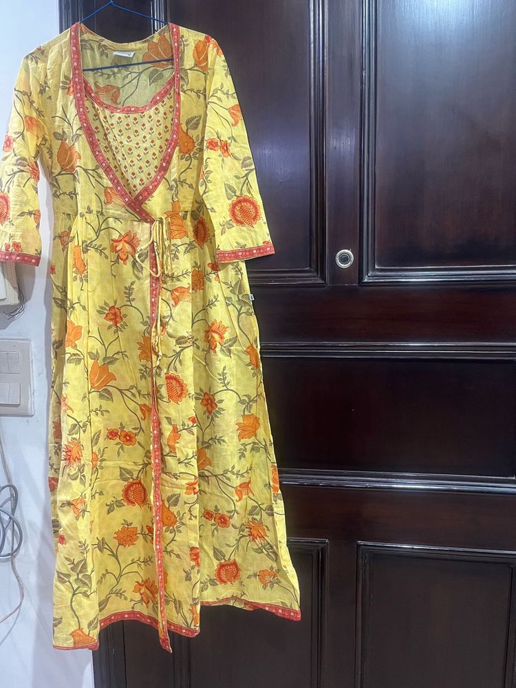 Floral Print Kurta