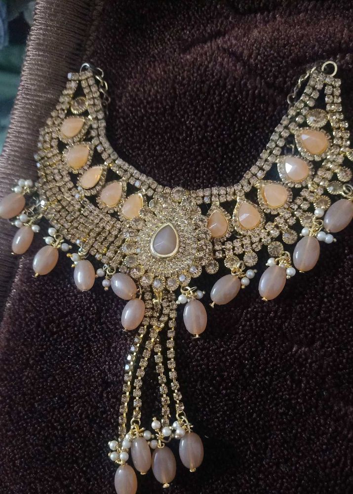 Statement Rhinestone Necklace