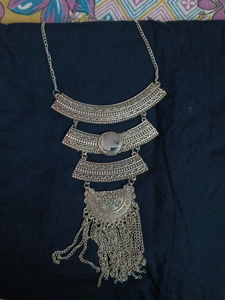 Oxidised Necklace