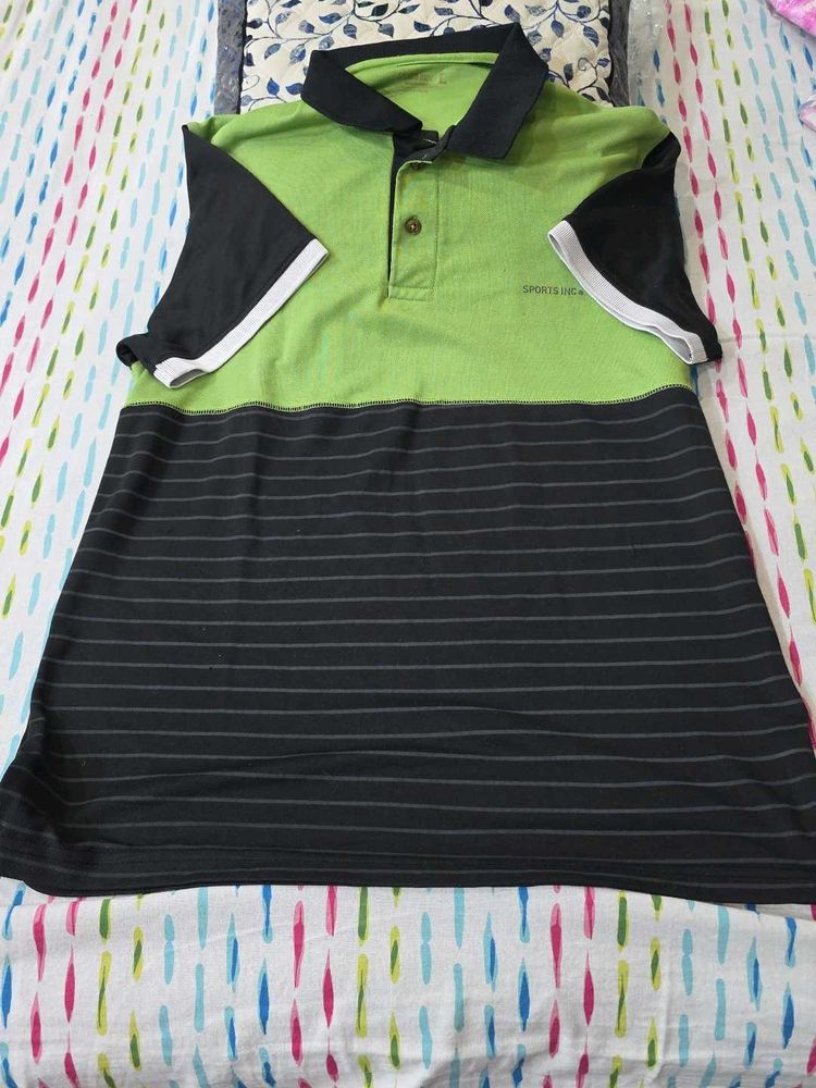 Striped Polo T-Shirt