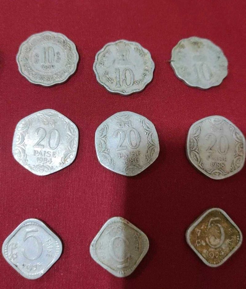 Used Old Coins