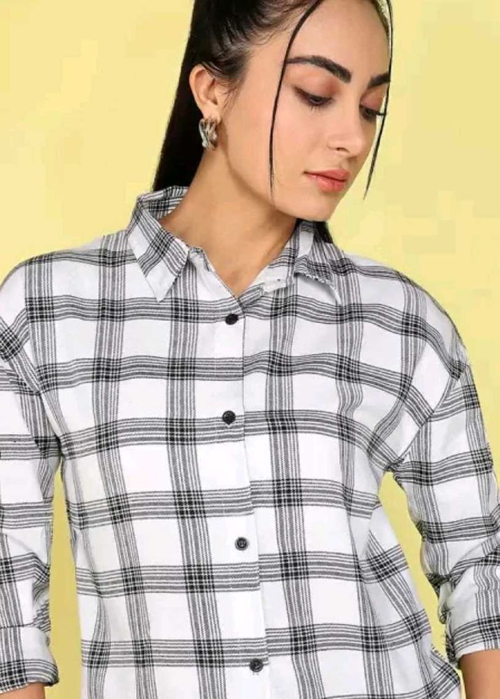 Classic Plaid Button-Down Shirt
