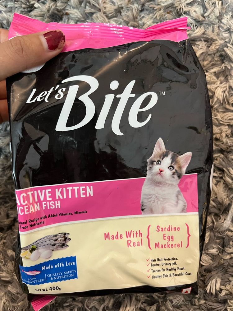 Let&#39;s Bite Kitten Food