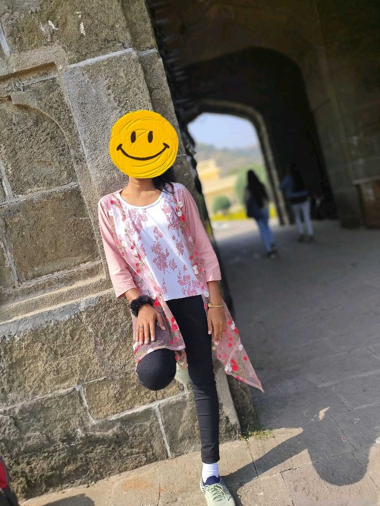 Floral Embroidered Top