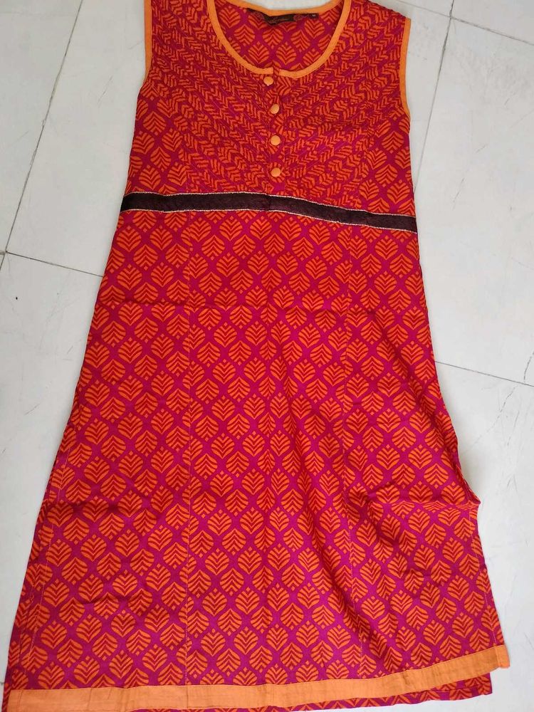 Diyas Orange Kurti
