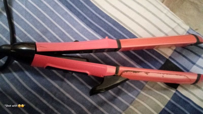 Pink Hair Straightener