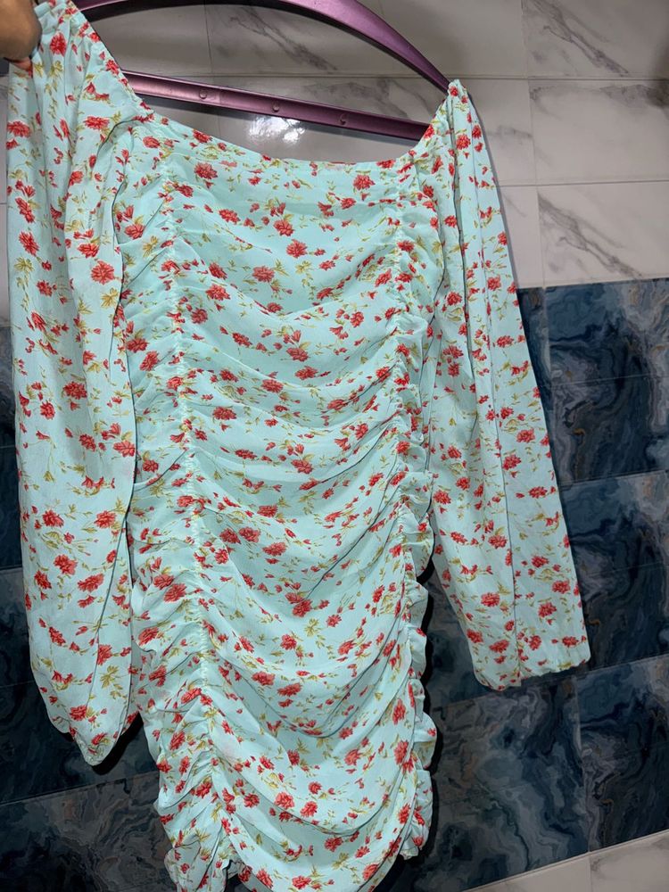 Floral Mini Dress